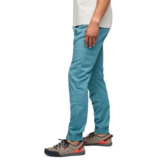 Black Diamond Notion Pants Climbing Hiking Jogger Creek Blue Mens Sz Medium NEW - Picture 2 of 4